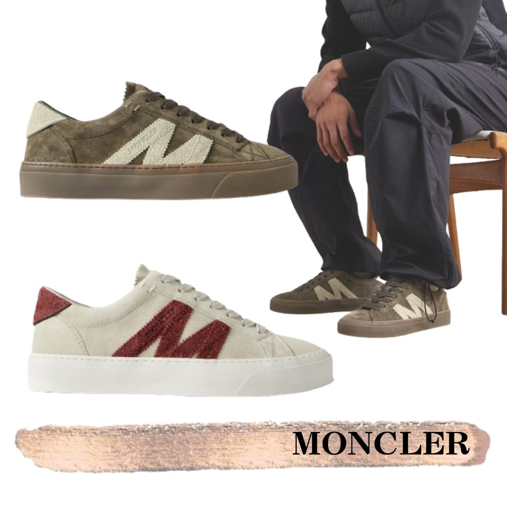 Moncler☆関税込み☆モナコ2 スエードスニーカー