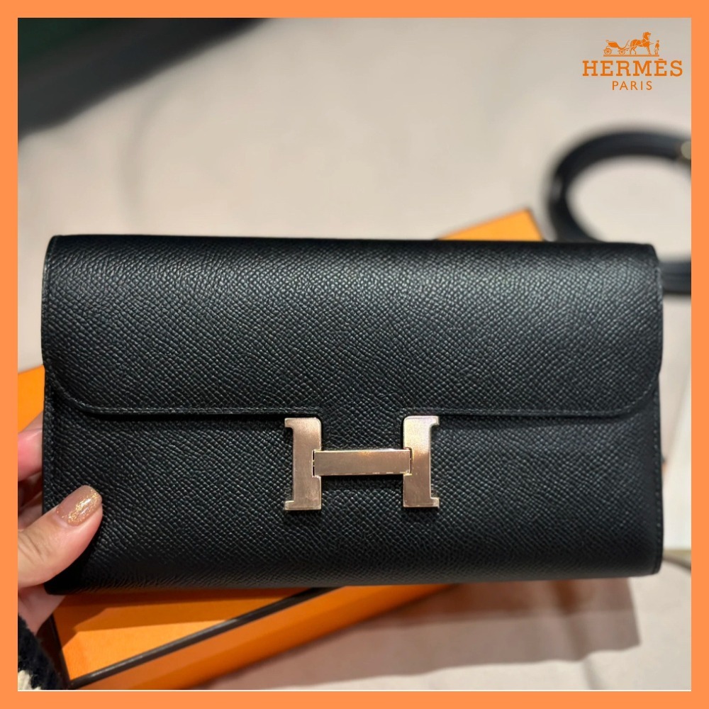 ワンランク上のアイテム♪【HERMES】コンスタンス S金具 長財布