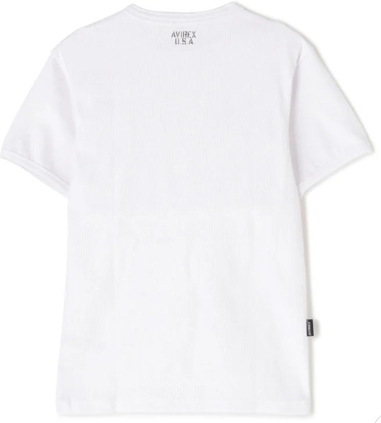 【AVIREX】《DAILY/デイリー》RIB S/S HENLEY NECK T-SHIRT