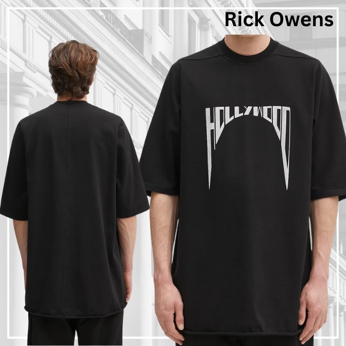 存在感◎《Rick Owens DRKSHDW》ジャンボコットンTシャツ