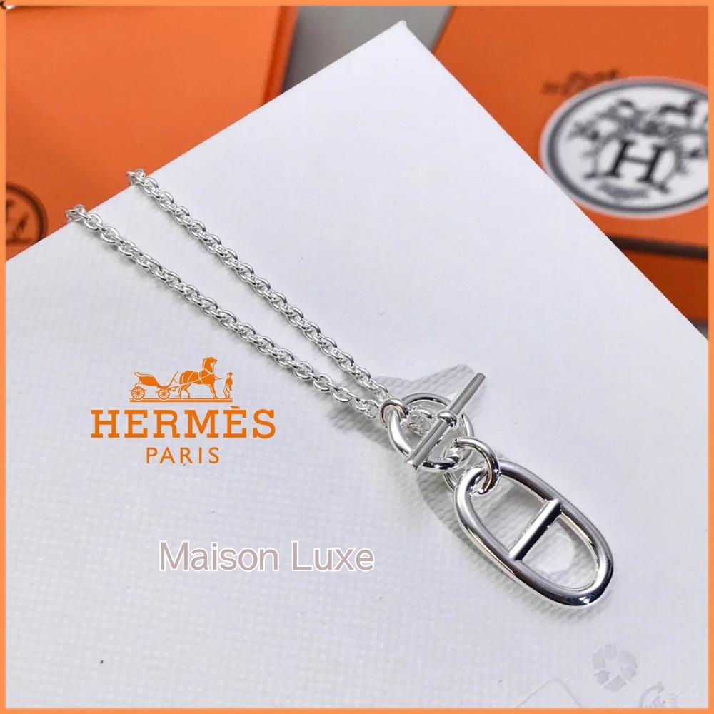 【HERMES】シェーヌダンクルネックレス