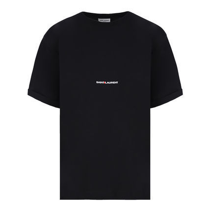 SAINT LAURENT ロゴ 半袖 Tシャツ ブラック