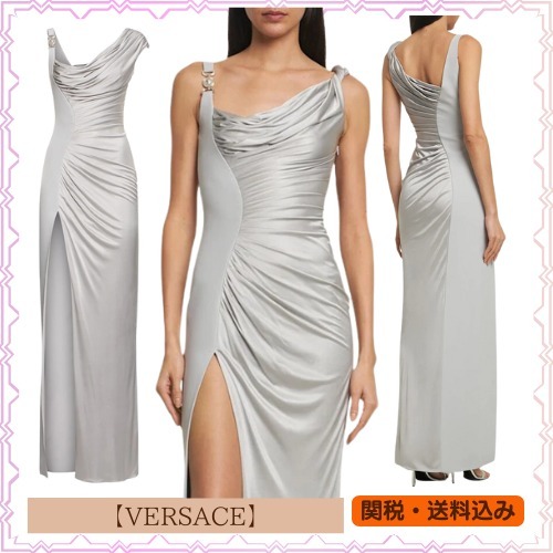 【VERSACE】ビスコースジャージードレス