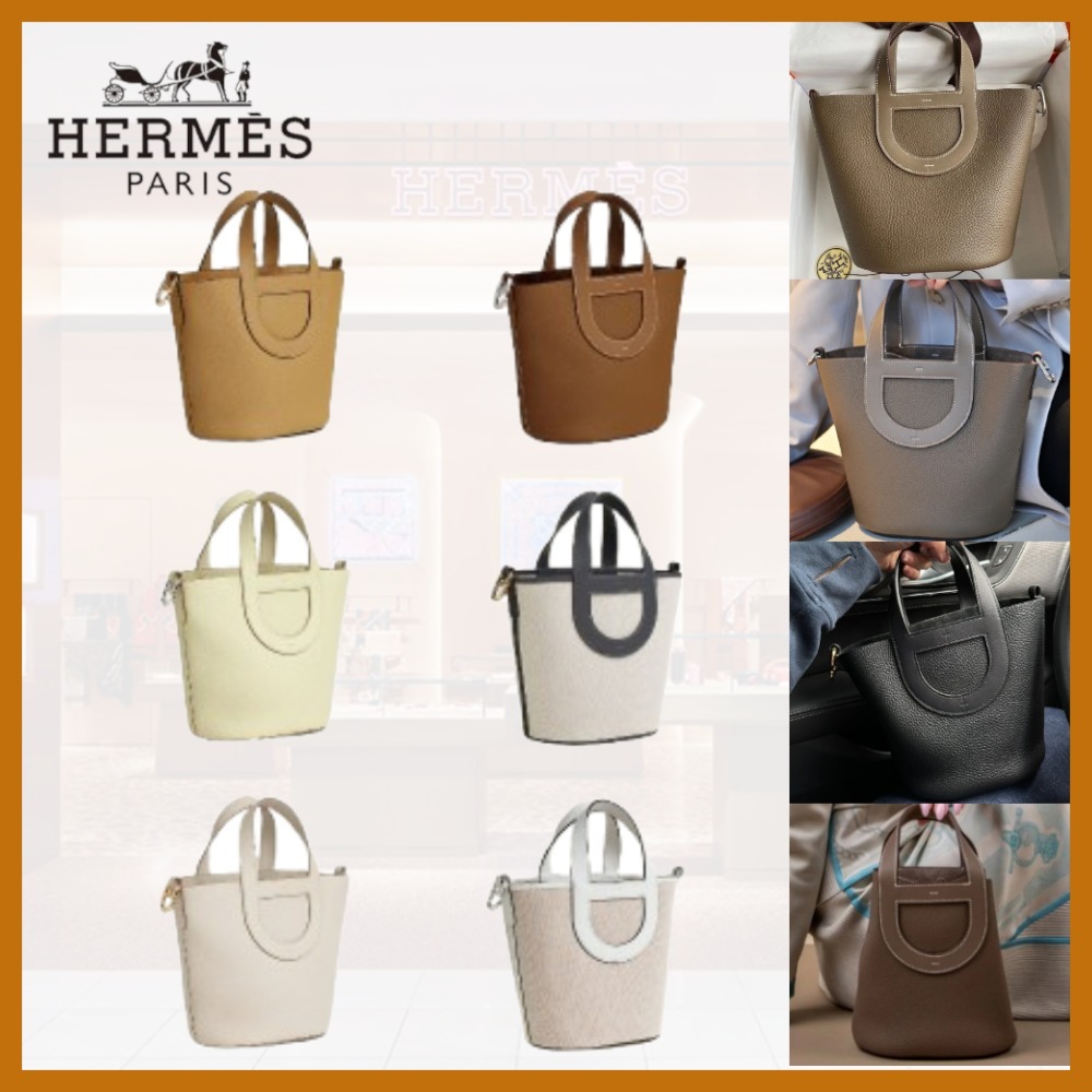 【カラバリ豊富♪】HERMES エルメス インザループ 18 バック