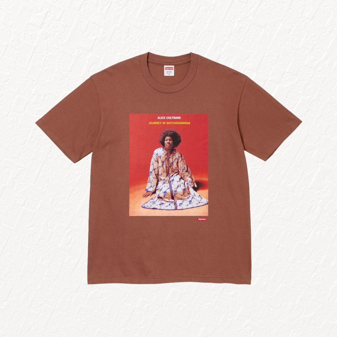 Tシャツ・カットソー Supreme Satchidananda T-Shirt Brown