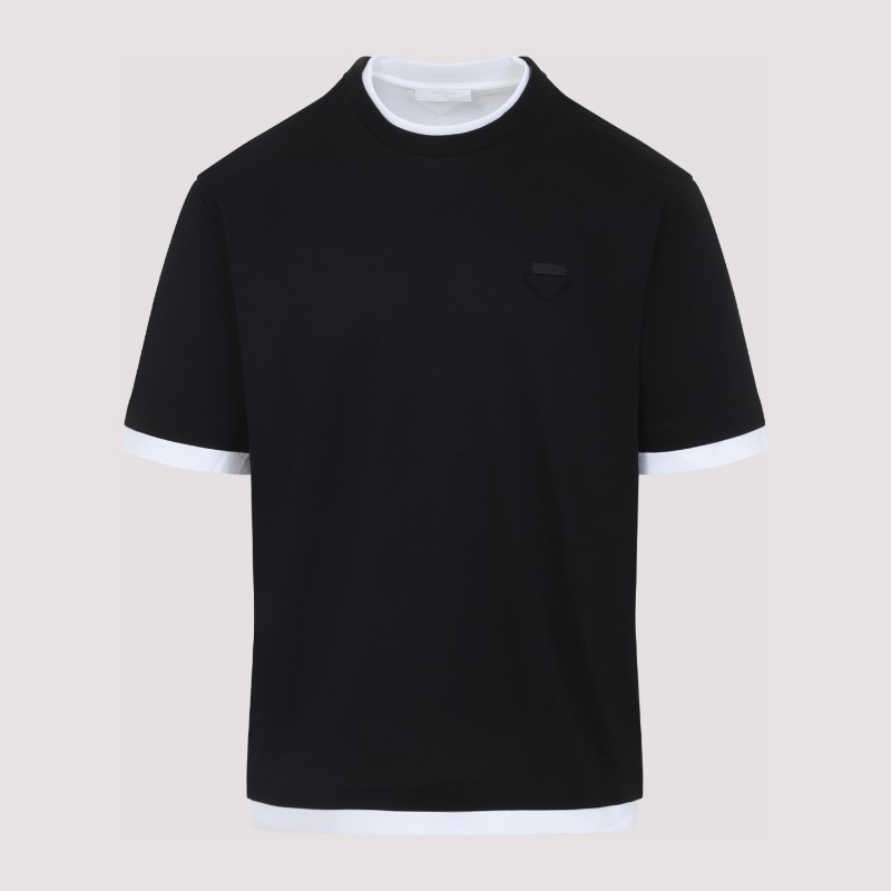 Tシャツ・カットソー PRADA Short Sleeves Crewneck T-Shirt