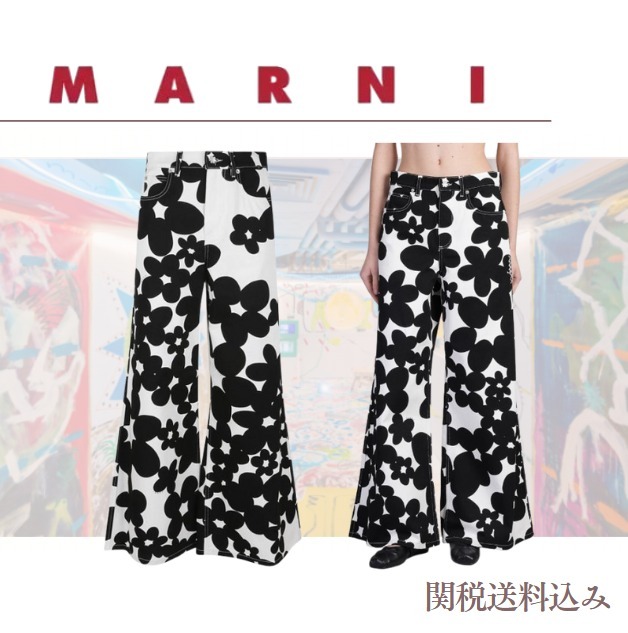 【関税送料込】MARNI Women Straight Pants