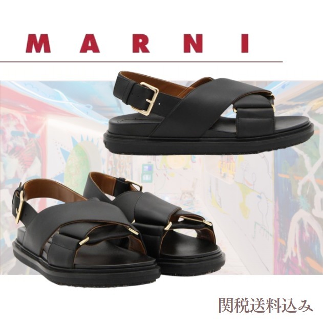 【関税＆送料込み】【MARNI】 Fussbett Sandals