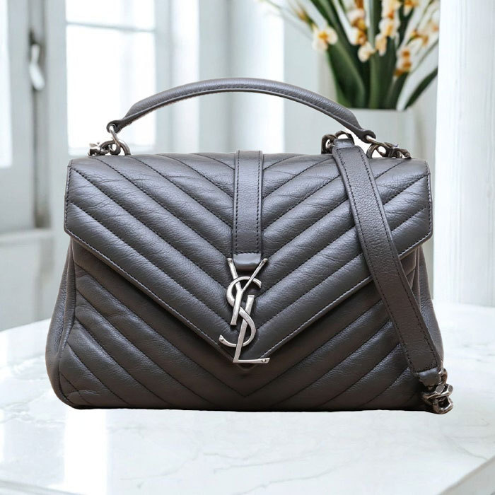 ≪気品溢れる≫【Saint Laurent】カレッジ クロスボディバッグ