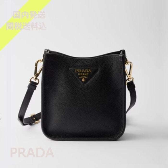 PRADA プラダ ヴィッテロ ソフトレザー ミニ ショルダーバッグ