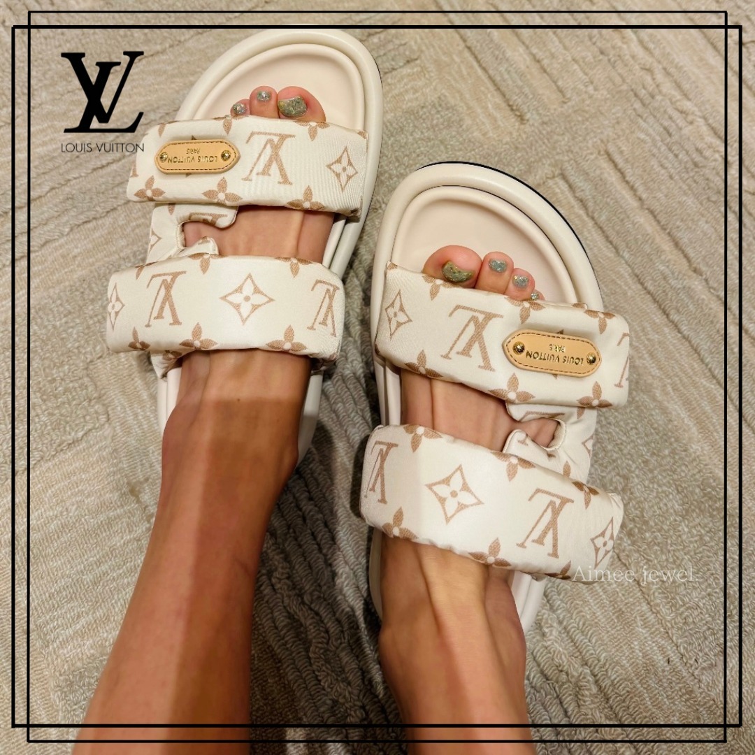 *すぐ届く＊国内発送＊【Louis Vuitton】プールピロー ミュール