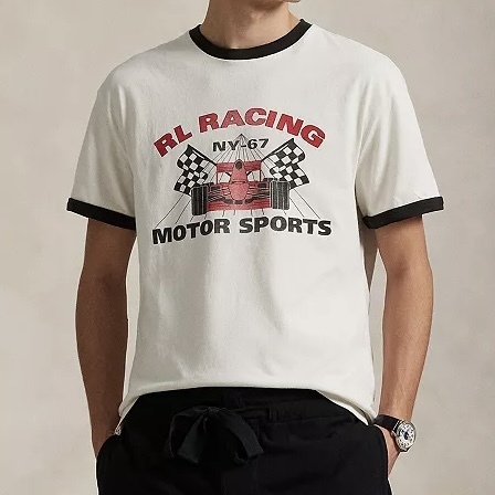 新作ポロラルフローレン グラフィックTシャツ