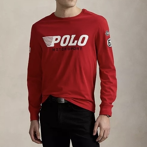 新作ポロラルフローレン ジャージーグラフィックTシャツ