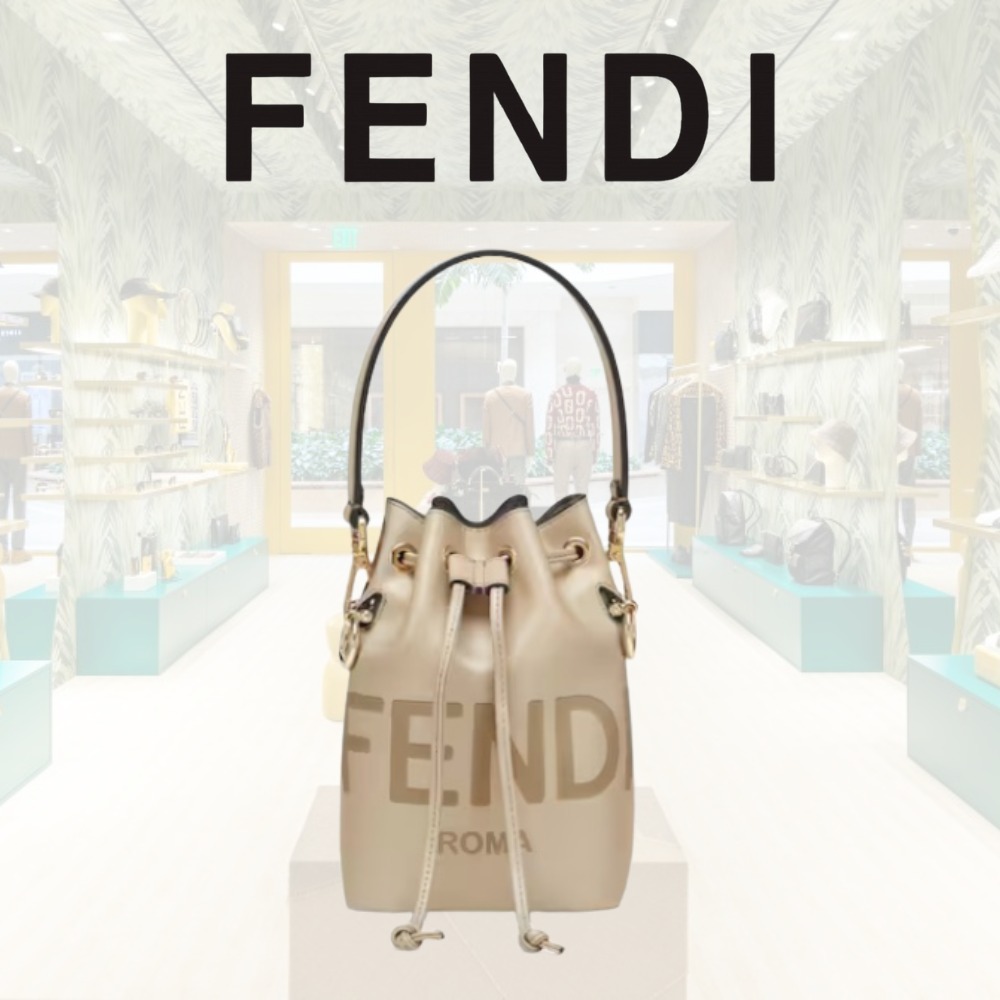 アウトレット☆【FENDI】 Mon Tresor ショルダーバッグ ロゴ
