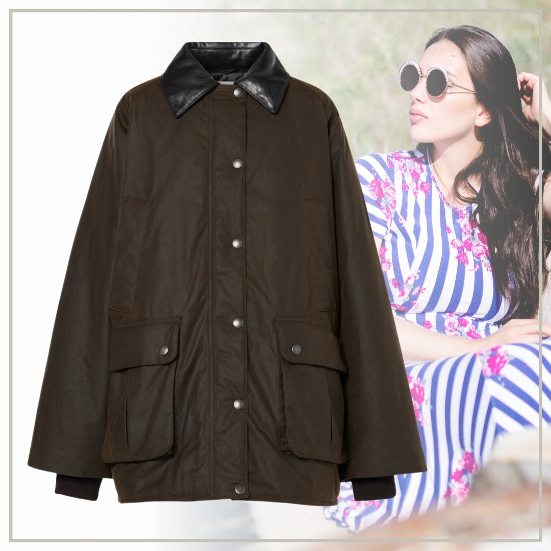 【完売必至】Miu Miu オーバーサイズ キャンバス ジャケット