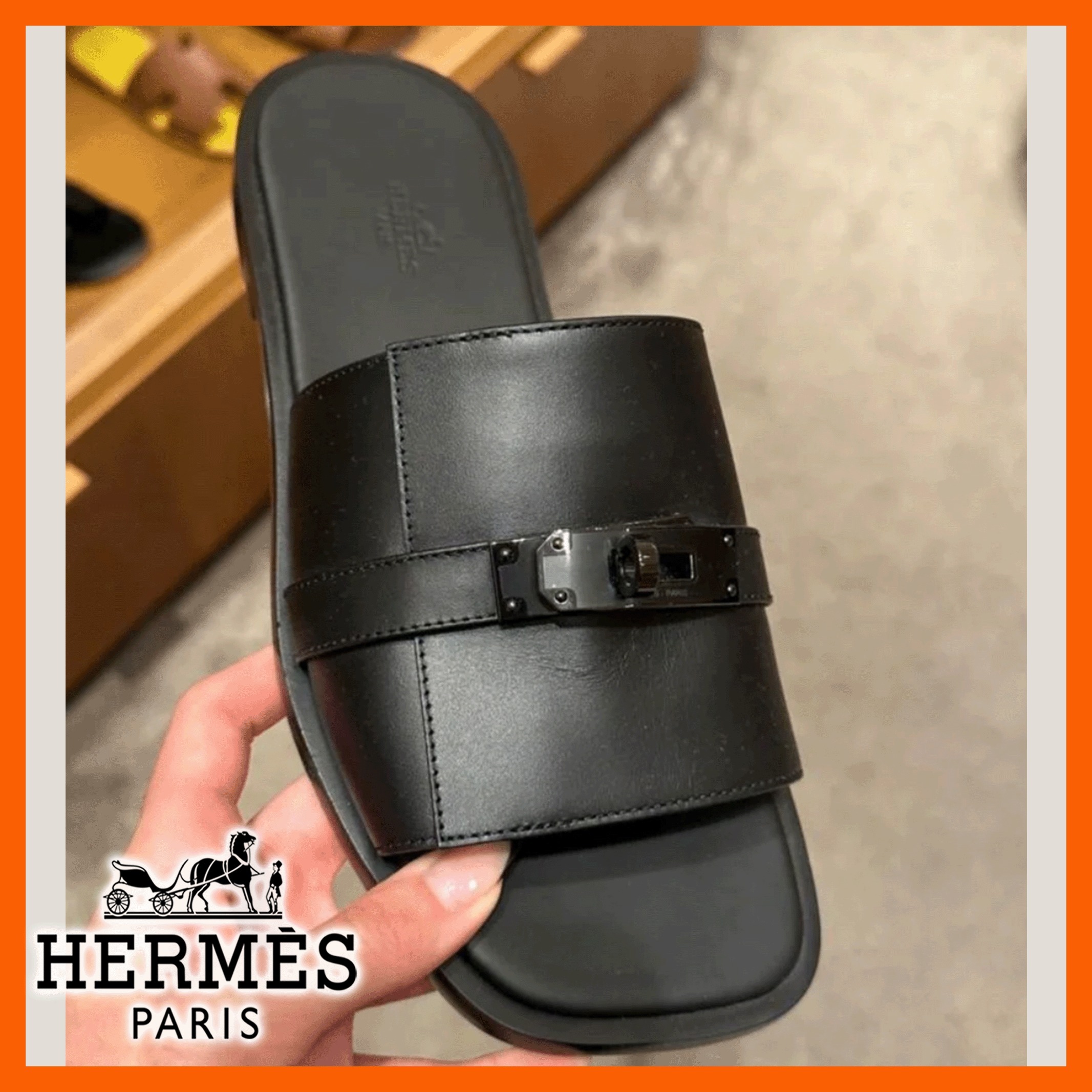 足に馴染む履き心地♦【HERMES】ガブリエル サンダル