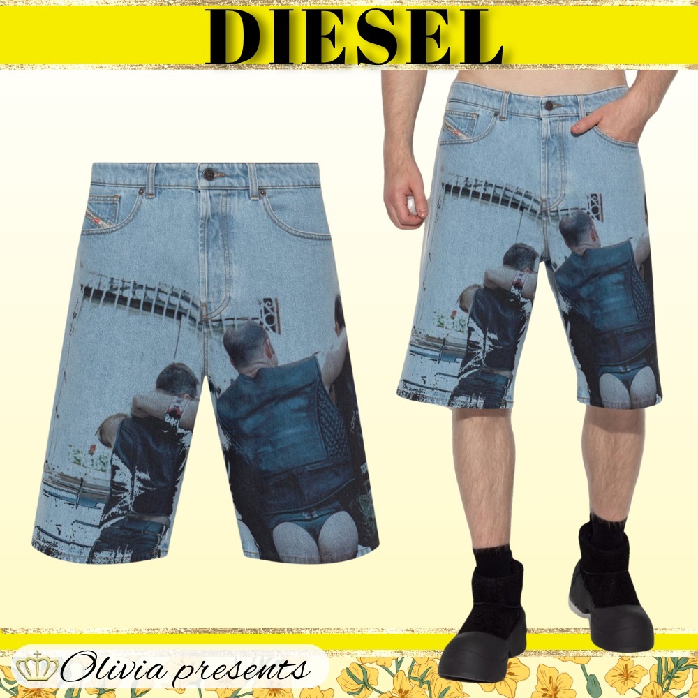 DIESEL>>Pr-D-Rixford-S デニムショーツ