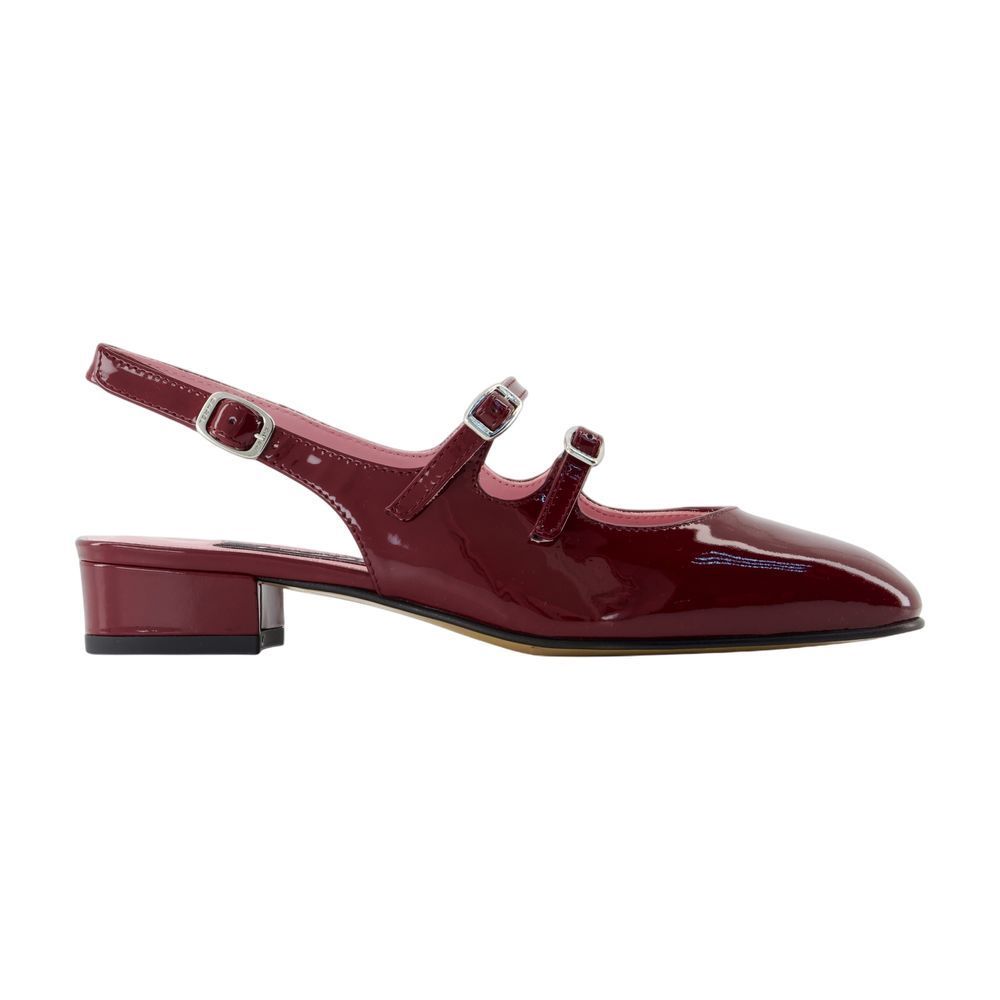 【関税込み】Peche Sandals - Carel - Leather - Burgundy