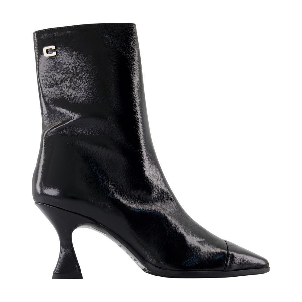 【関税込み】Isabelle Ankle Boots - Carel - Leather - Black