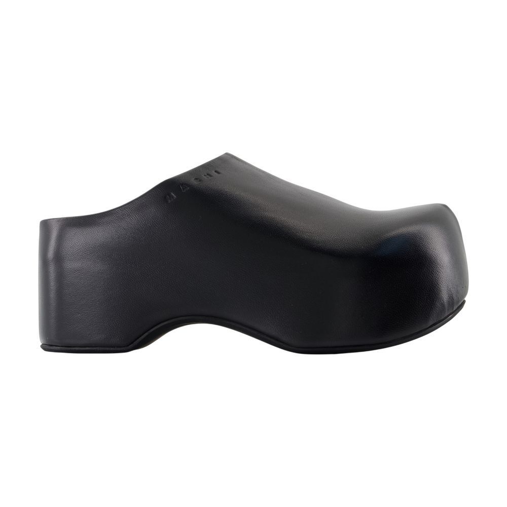 【関税込み】Sabot Sandals - Marni - Leather - Black