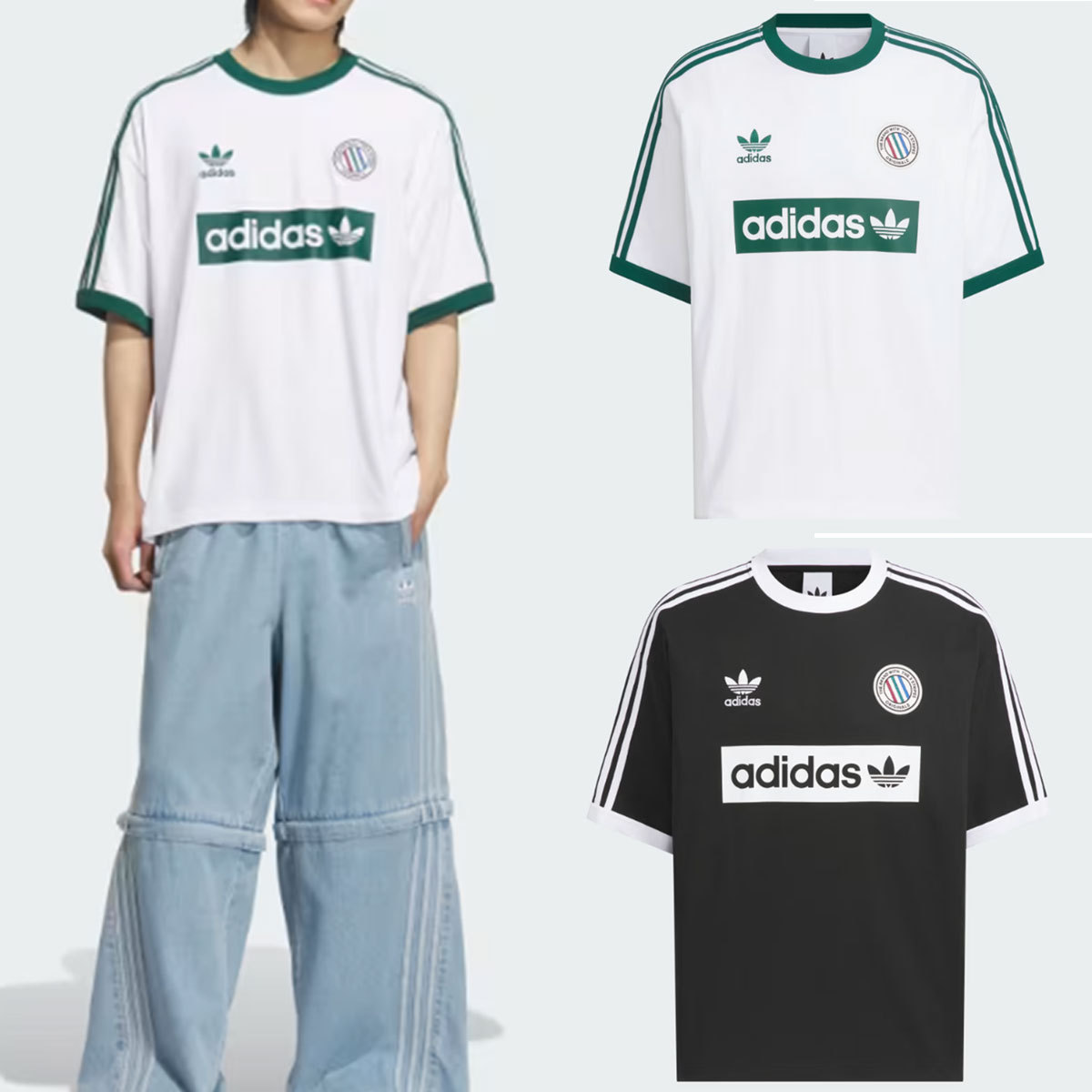 Tシャツ・カットソー ADIDAS RINGER TEE 5FT2271