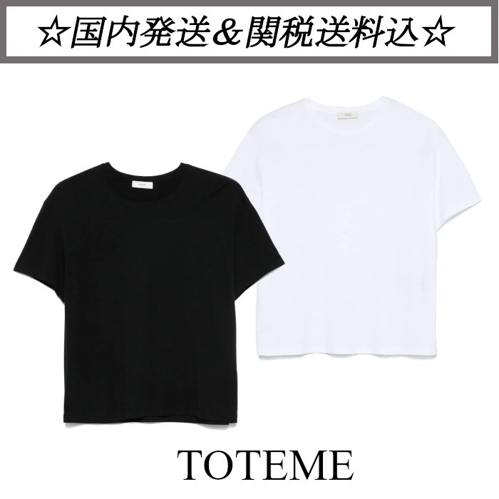 ☆シンプルに☆ TOTEME COTTON BLEND T-SHIRT