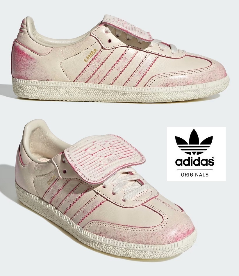☆大人気☆adidas Originals Samba LT Cream White / Shock Pink