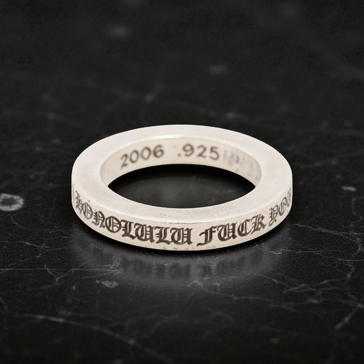 レア【Chrome Hearts】ホノルル限定 FUCK YOU スペーサーリング