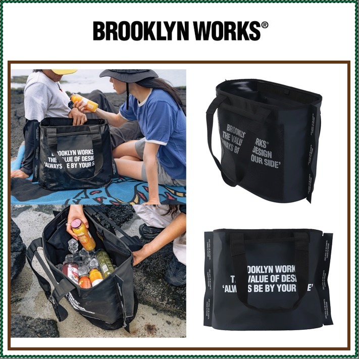 【BROOKLYN WORKS】 BROOKLYN WORKS Waterproof Tote Bag