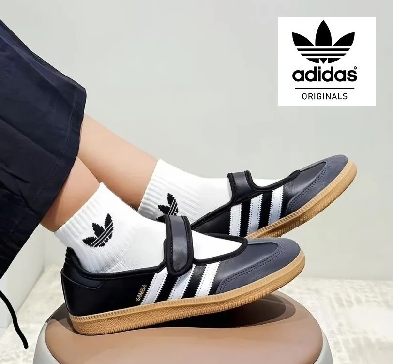 ☆大人気☆adidas Originals Samba mary janes Black / Carbon