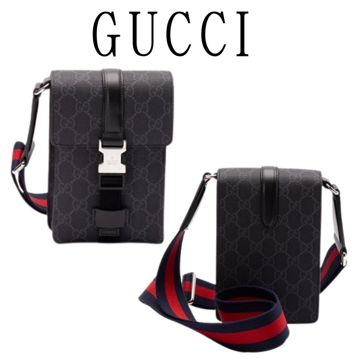 【GUCCI】メンズ☆2Way☆GG Sup ミニ クロスボディバッグ