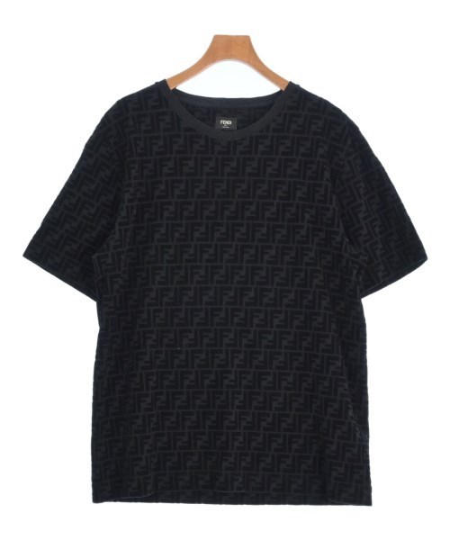 FENDI フェンディ Tシャツ・カットソー 黒(総柄) 4103825E0020