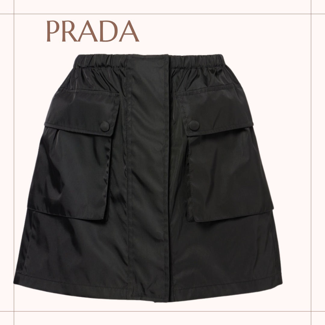 PRADA 早い者勝ち☆リナイロンミニスカート