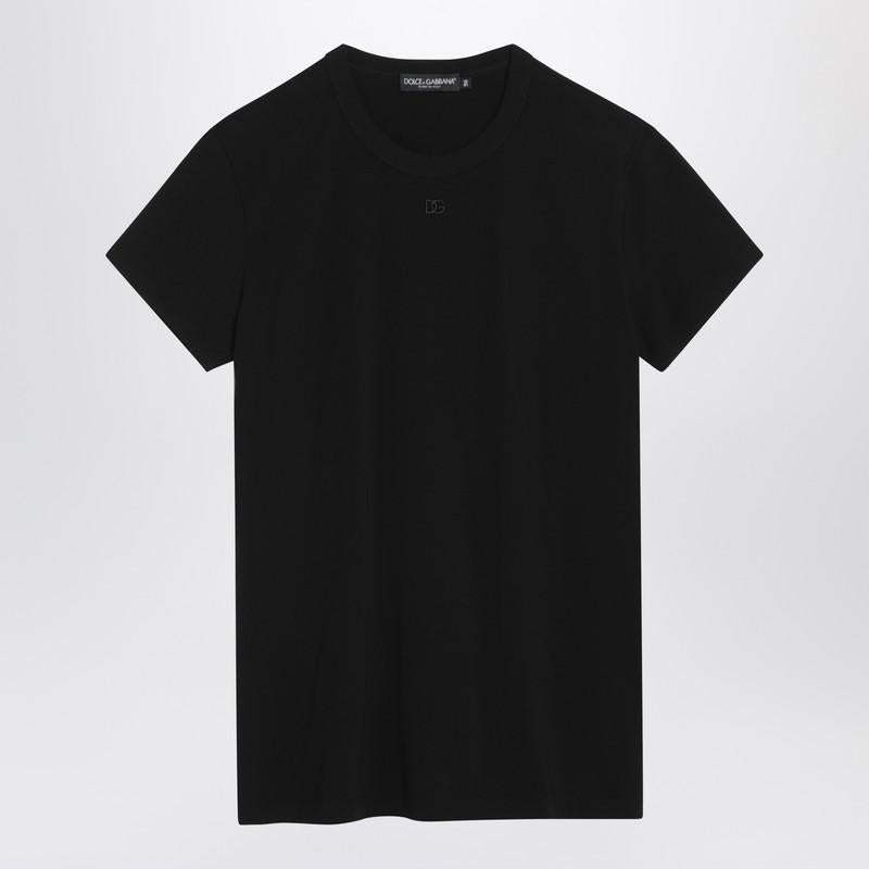 【関税＆送料込み】Dolce & Gabbana T-Shirt With Logo Embroi