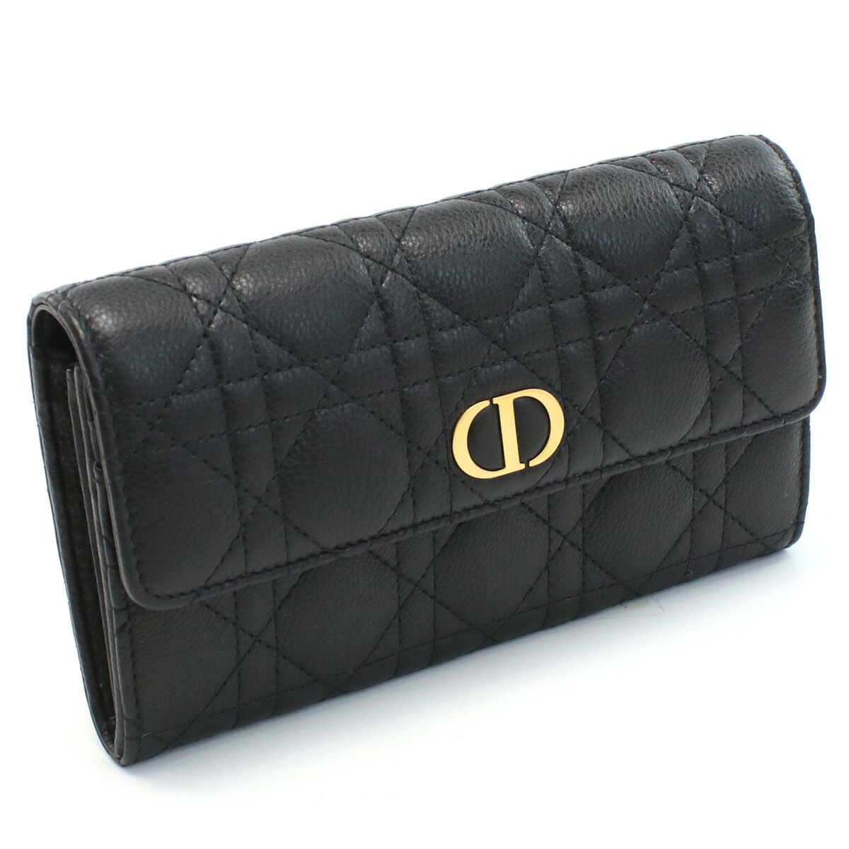 ディオール Christian Dior 長財布二折り小銭入付き S5039