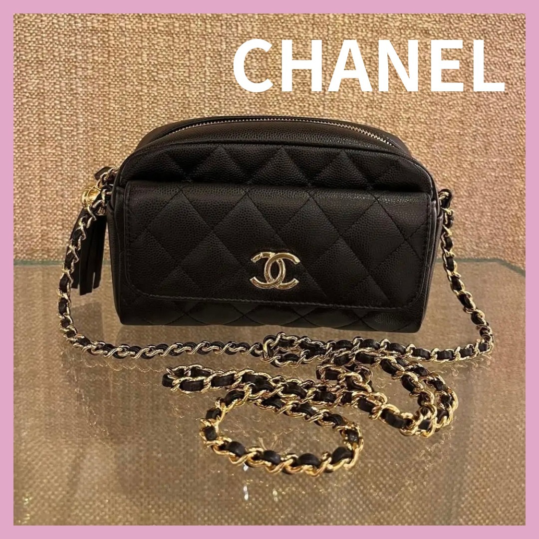 【大好評 コーデを格上げ】CHANEL ミニカメラバッグ