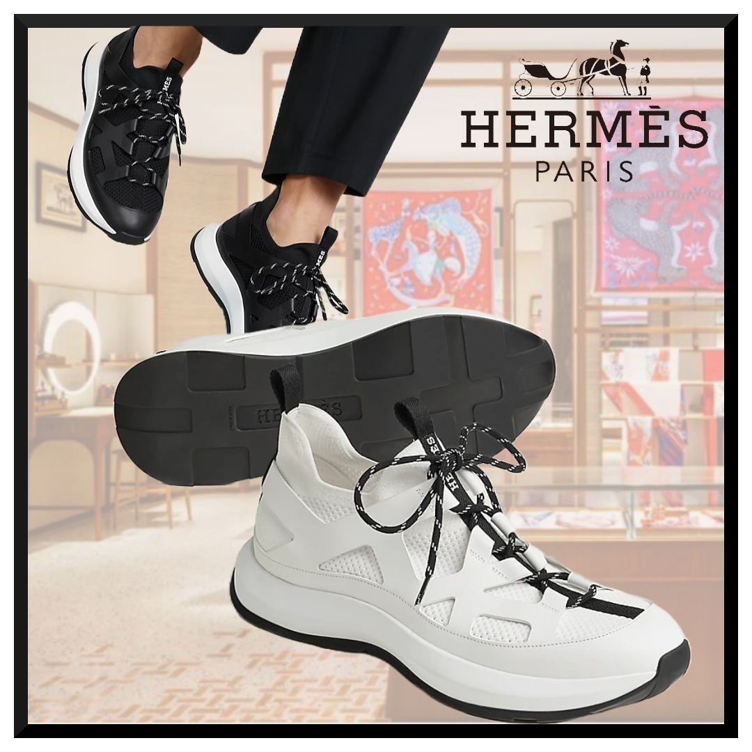♪メッシュで爽やか♪HERMES  Katanaスニーカー