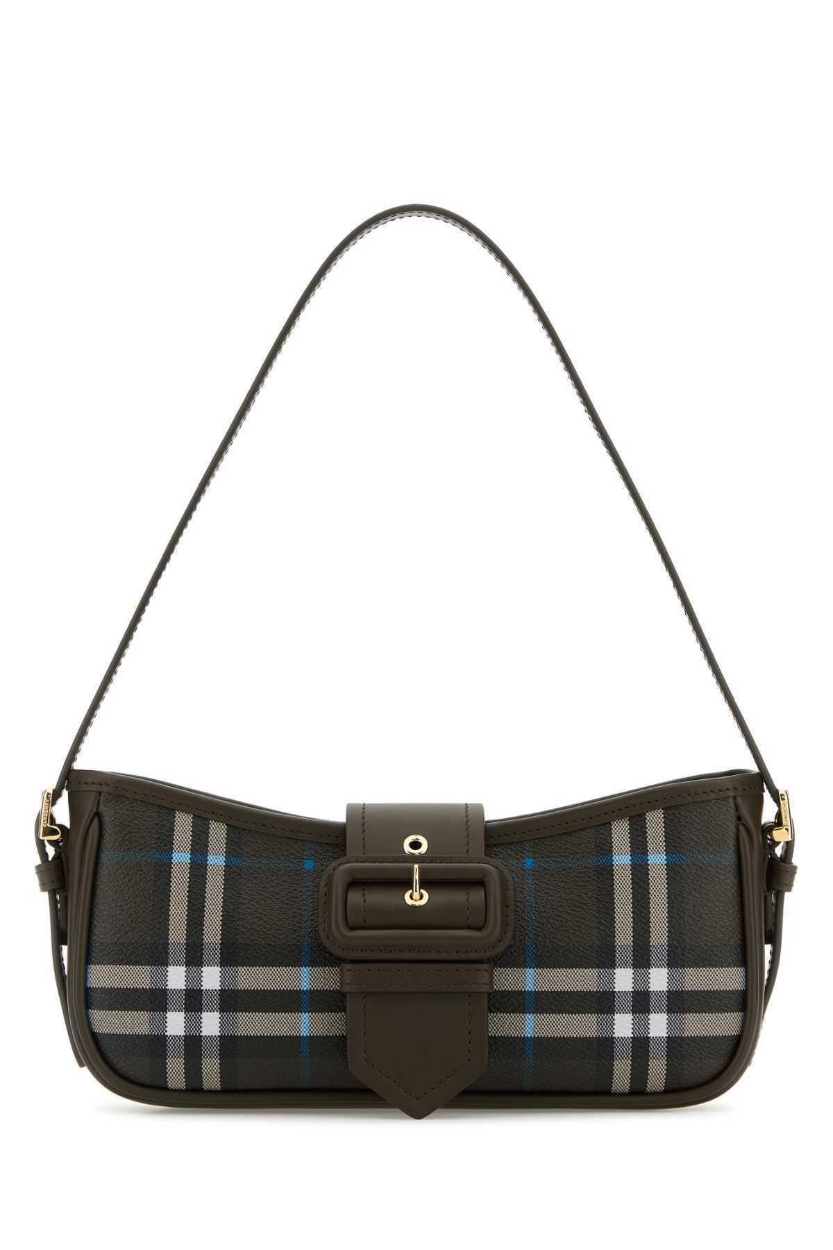【送料&関税込】Burberry Printed Canvas Shoulder Bag