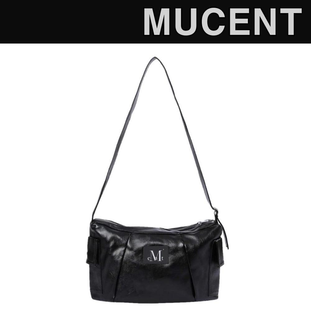 ★MUCENT★ ヴィンテージレザーショルダーバッグ