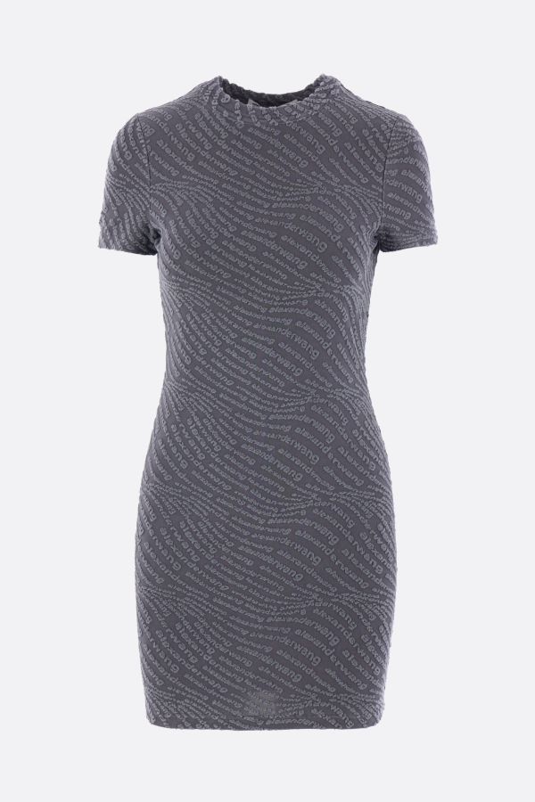 ワンピース ALEXANDER WANG MINIABITO IN SPUGNA JACQUARD