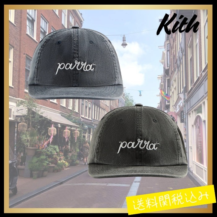★送料関税込み【KITH】Scripted 6 Panel Cap