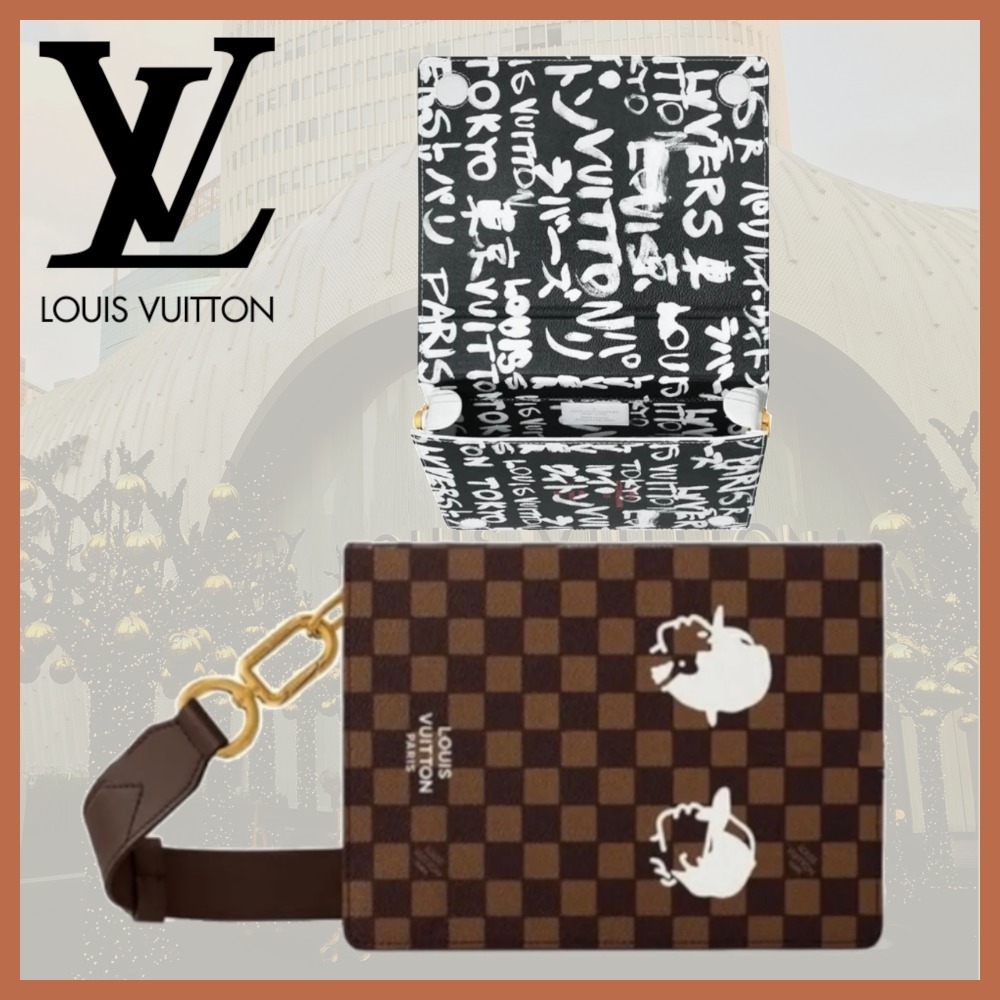 【内側も派手で可愛い♪】LV ショルダーバッグ