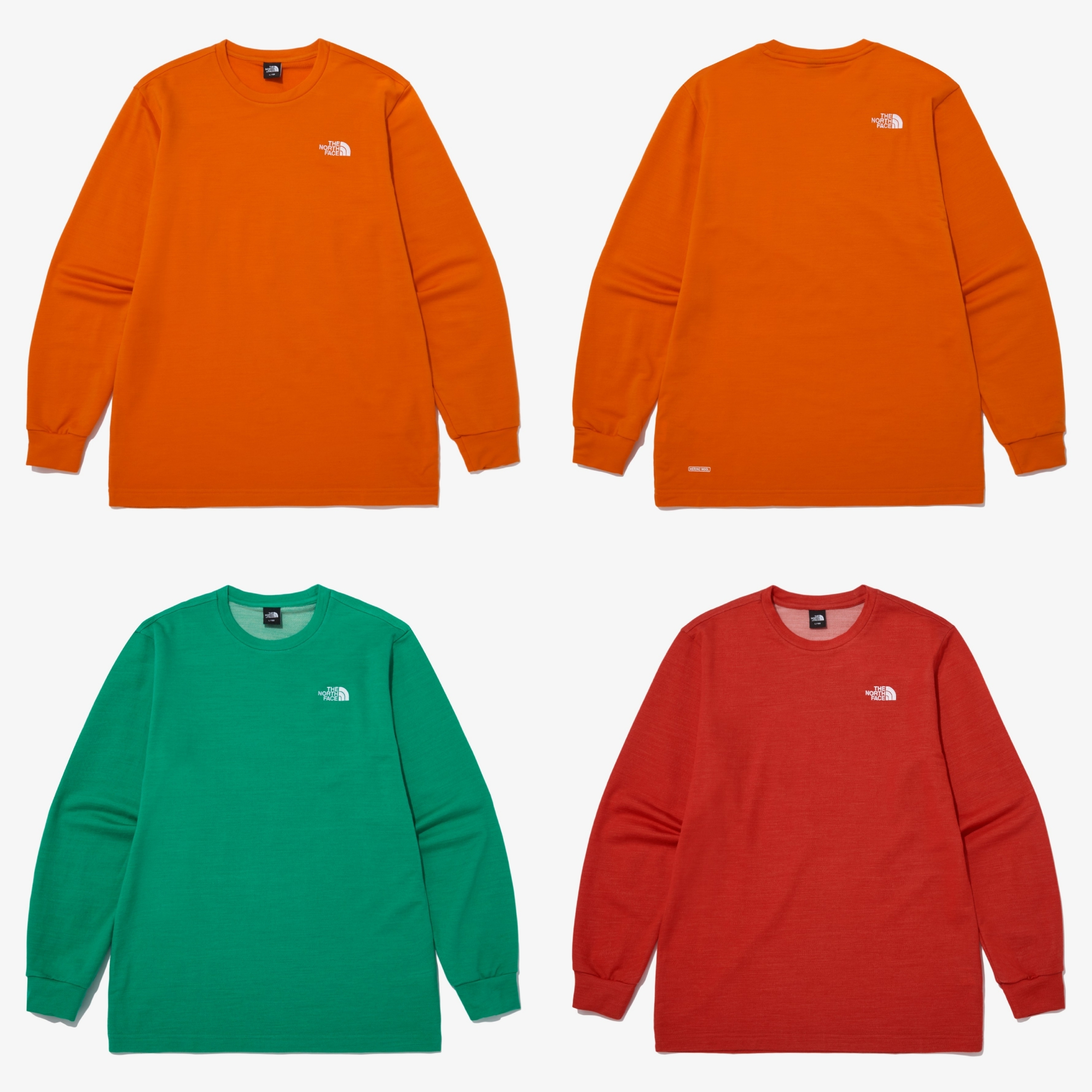 Tシャツ・カットソー THE NORTH FACE BASIC MERINO WOOL L/S EX R/TEE 1