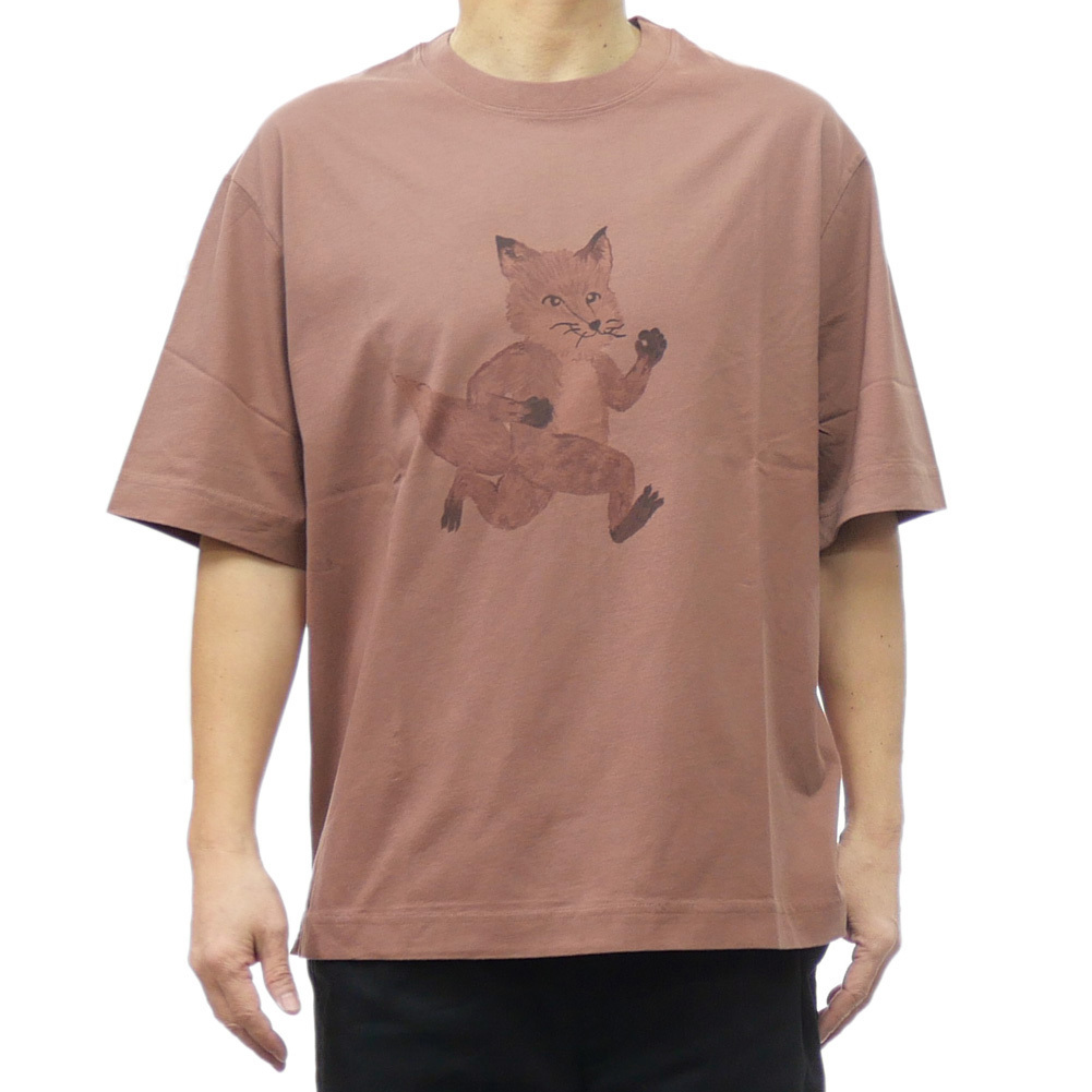 【MK25SS328】MAISON KITSUNE メンズTシャツ OM00109KJ0008