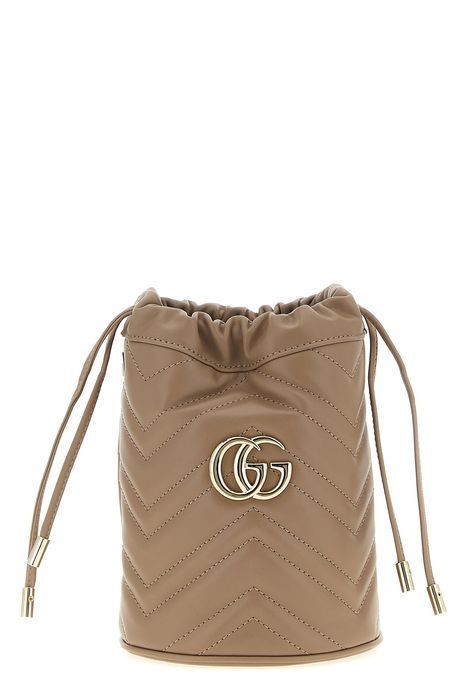 【GUCCI/グッチ】GGマーモント ミニバケットバッグ