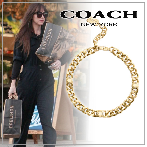 【COACH】コーチ リベット チェーン ブレスレット
