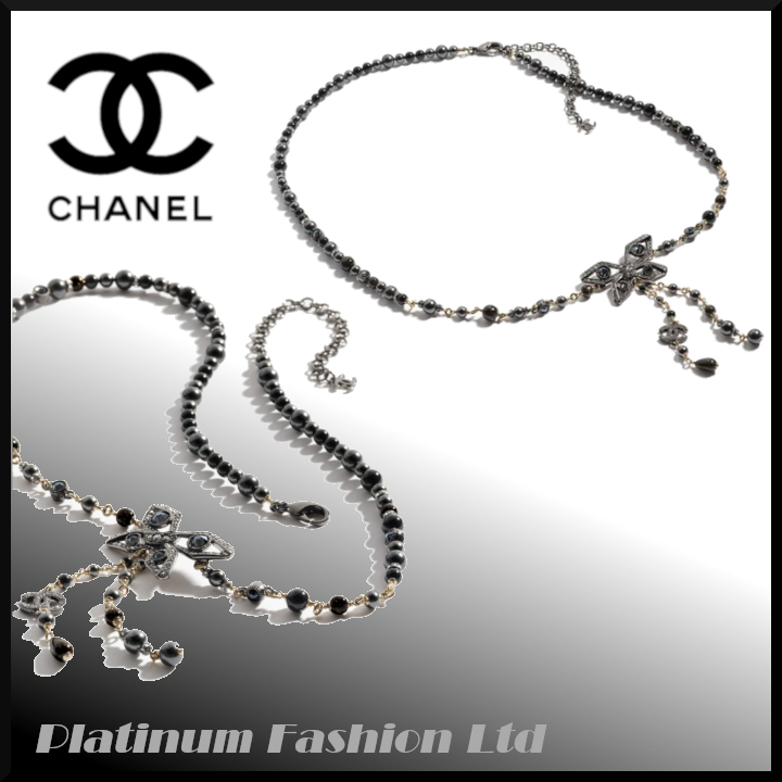 25A◆エレガントで注目の的【CHANEL】バタフライ チェーンベルト