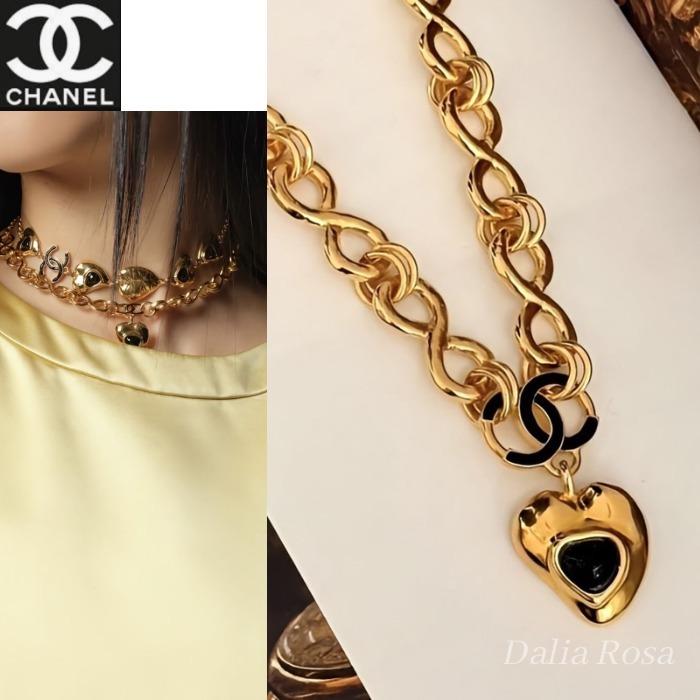 視線を奪う華やぎ♡エレガントな存在【CHANEL】チョーカー