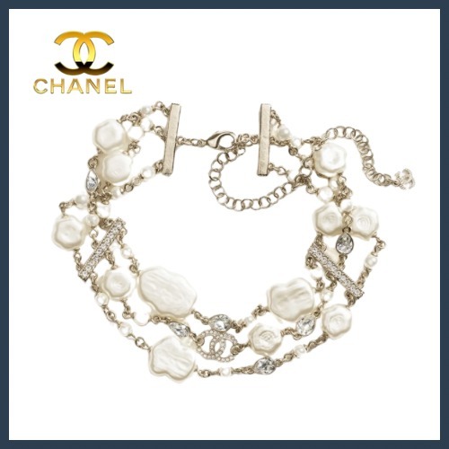 【重ねパールが豪華】CHANEL チョーカー