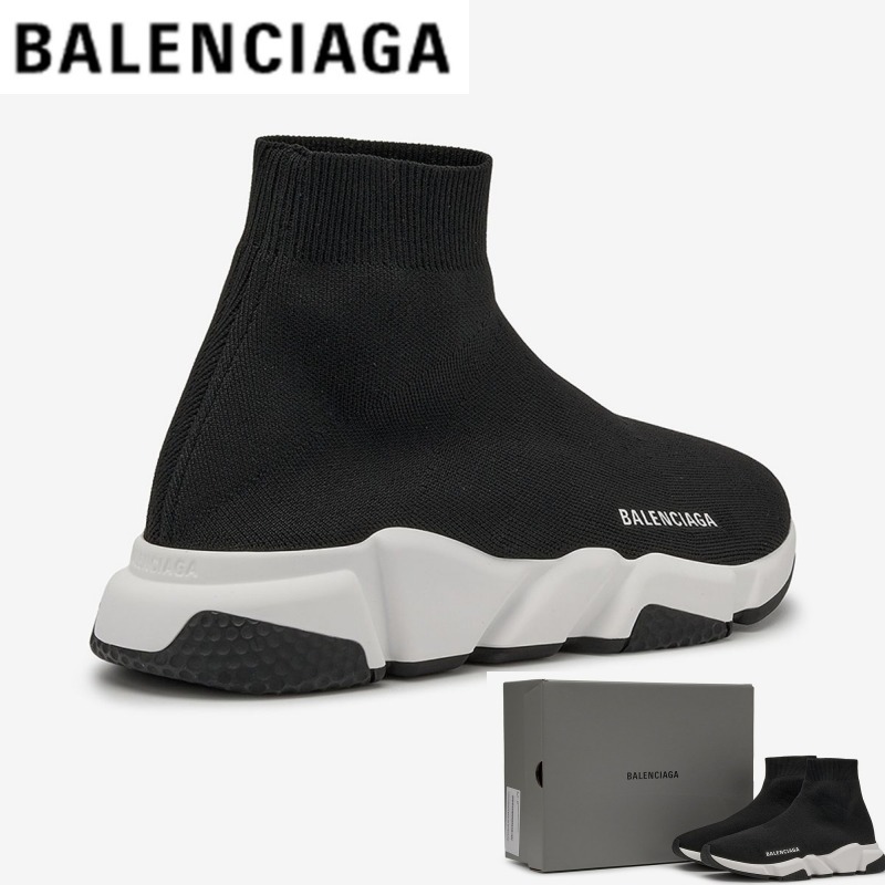 正規品★Balenciaga★24FW★Black Stretch Nylon Speed Sneakers
